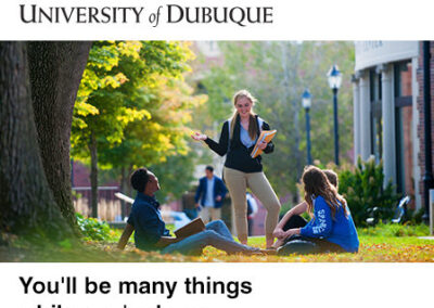 University of Dubuque Email Design